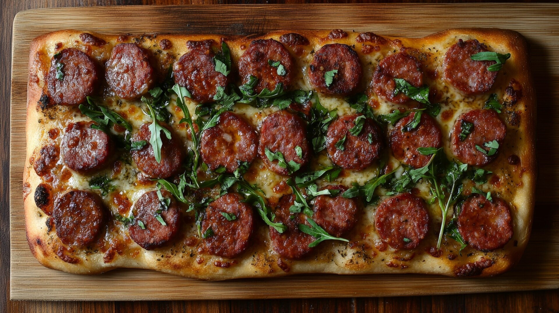 Hot Honey Sausage Flatbread - Van Eerden Foodservice