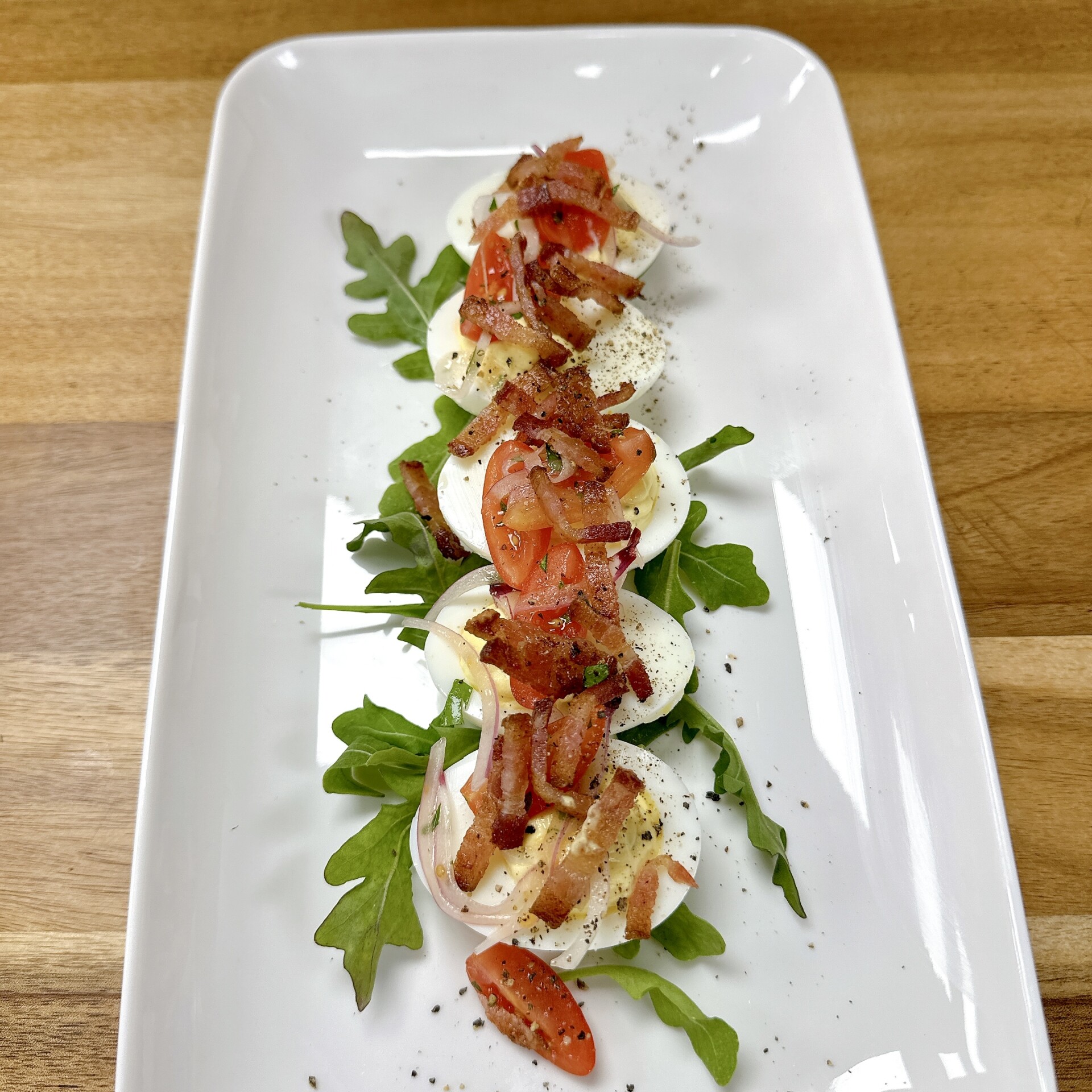 Boursin Deviled Eggs - Van Eerden Foodservice