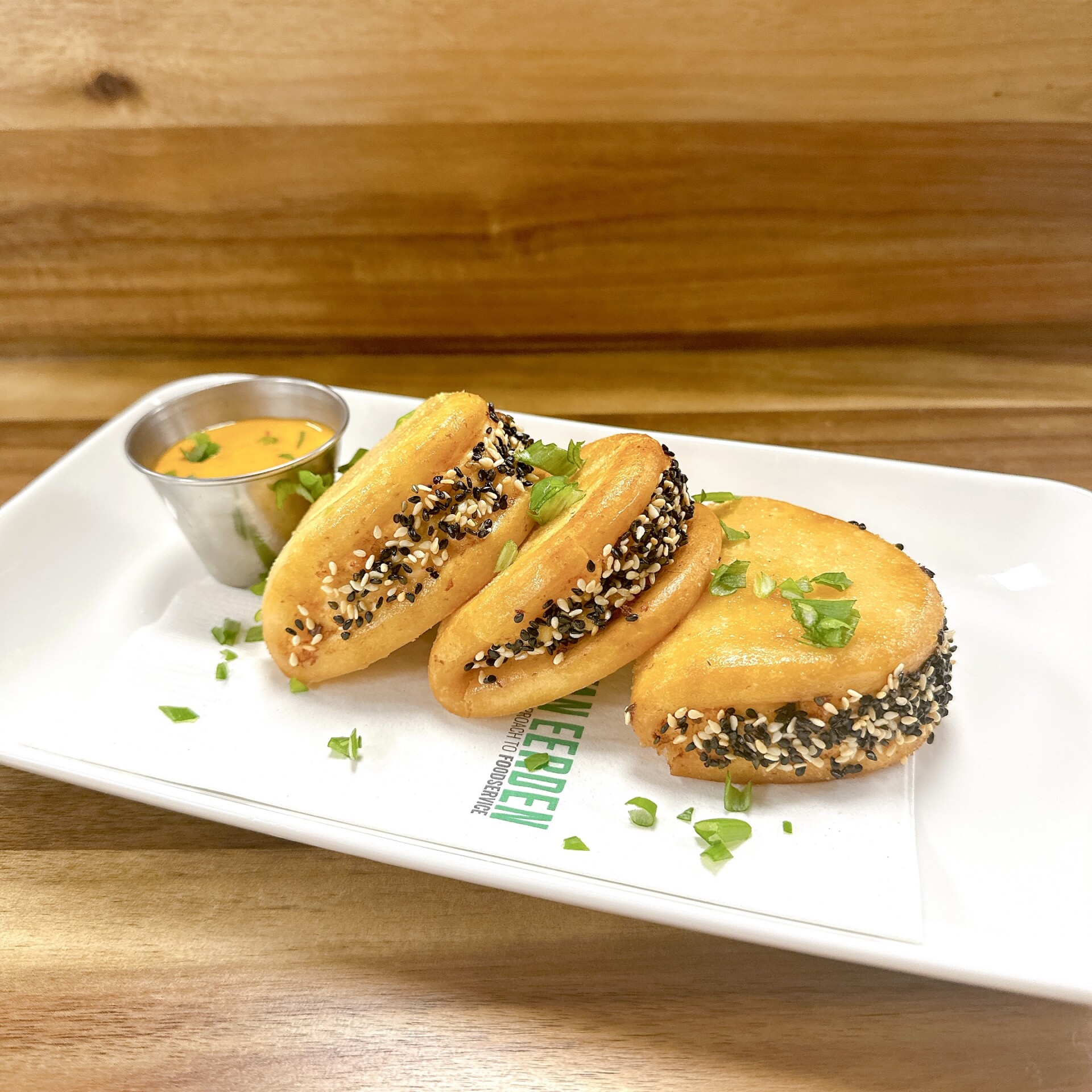 Spicy Salmon Bao Buns - Van Eerden Foodservice